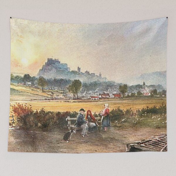 Item preview, Vintage Illustration of Stirling Castle from the Borestone, Bannockburn designed and sold by yourscotland.