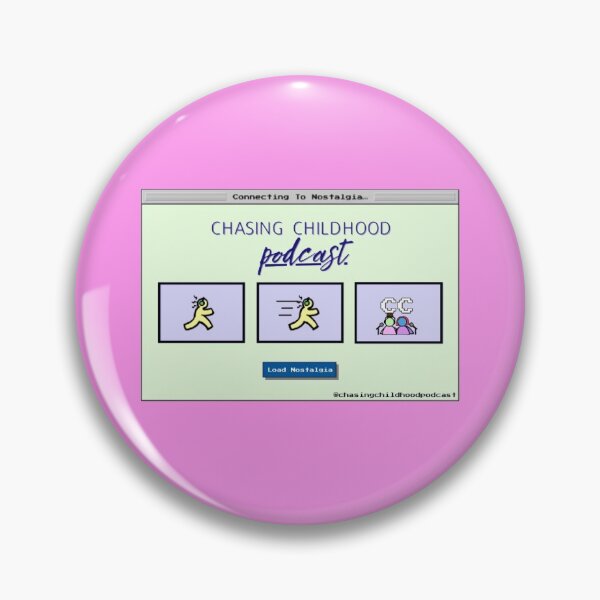 Item preview, Chasing Childhood Podcast Throwback Internet Design designed and sold by Chasing Childhood.