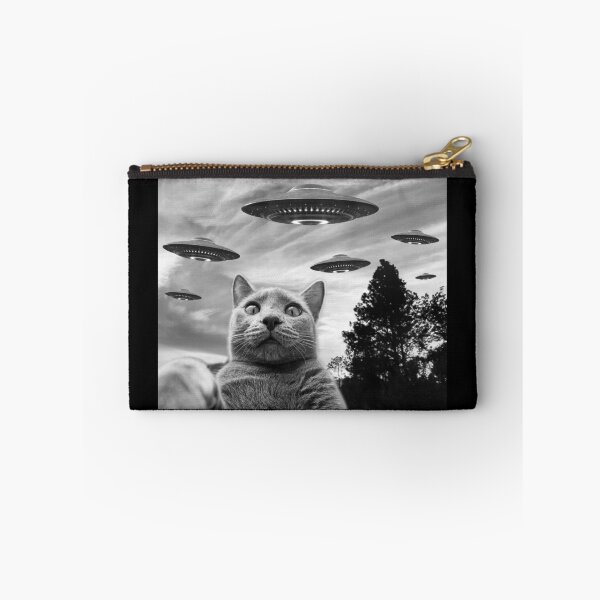 Item preview, Cat Alien UFO designed and sold by triadstudio.