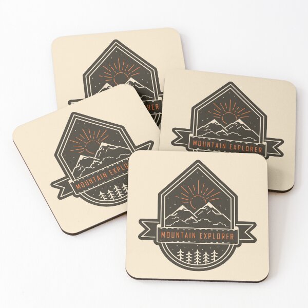 Item preview, MOUNTAIN EXPLORER Vintage Label  designed and sold by roocky.