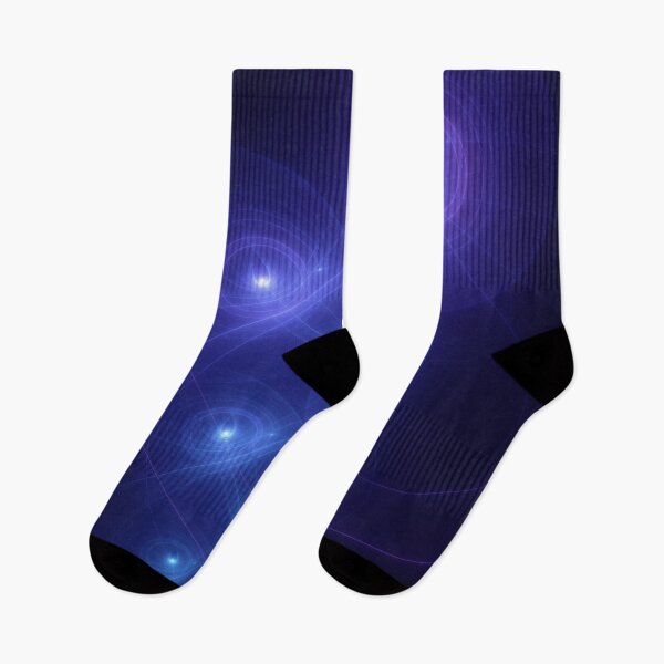 Item preview, Beautiful Abstract Pattern Of Colored Smooth Lines On A Black Background designed and sold by tatkhagata.