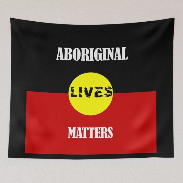 Item preview, Distressed Aboriginal Flag designed and sold by nadiammk.