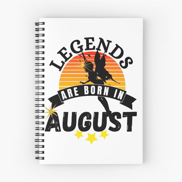 Item preview, legends are born in august designed and sold by ronaldsonou.