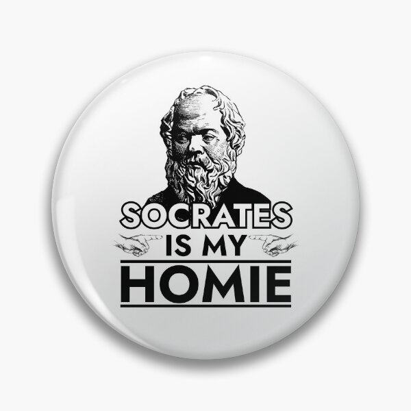Item preview, Socrates Is My Homie Philosophy Gift designed and sold by The Junto Shop.
