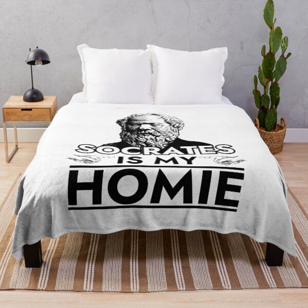 Item preview, Socrates Is My Homie Philosophy Gift designed and sold by The Junto Shop.