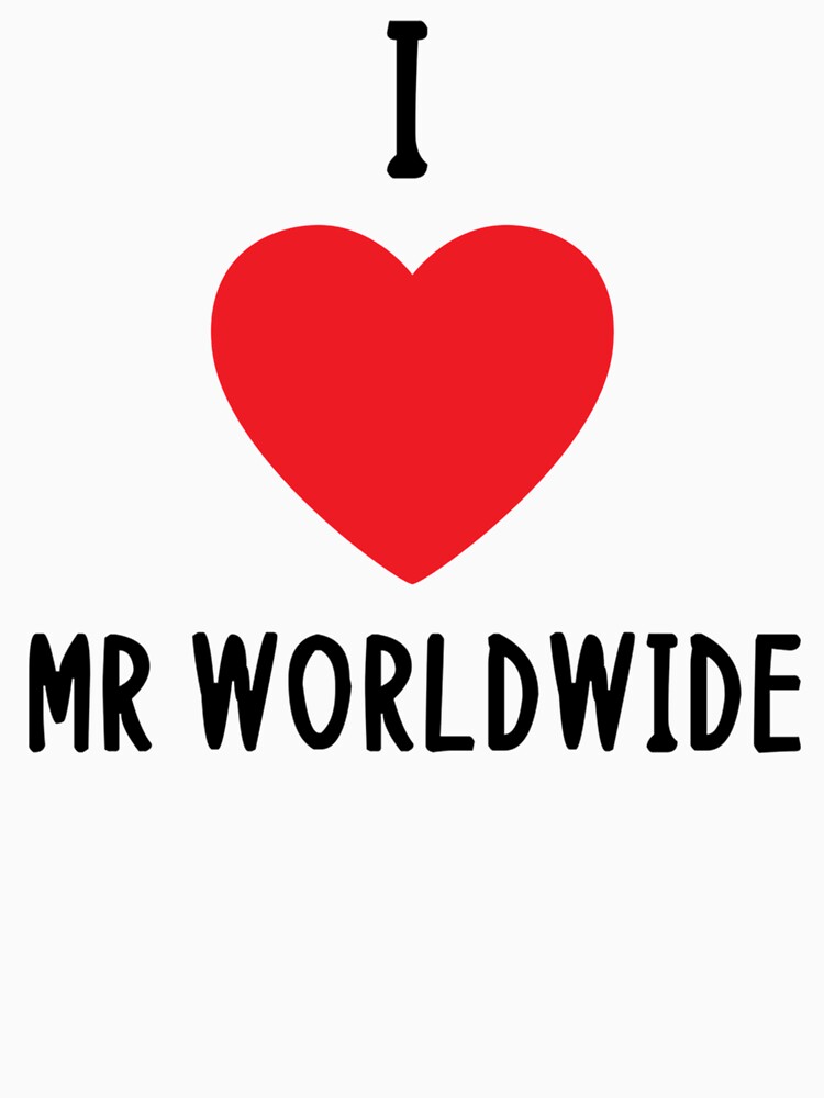 pitbull mr worldwide shirt