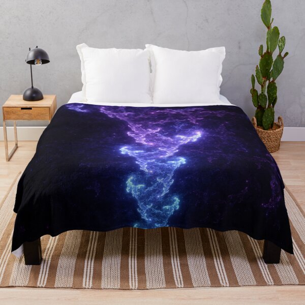 Item preview, Beautiful Abstract Pattern Of Colored Smooth Lines On A Black Background designed and sold by tatkhagata.