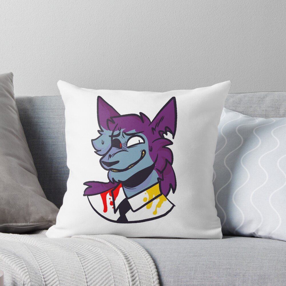 Item preview, Throw Pillow designed and sold by RottenMeat.