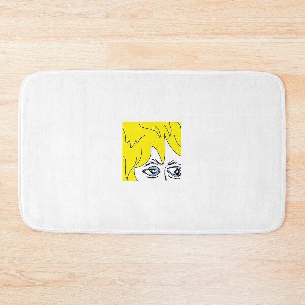 Item preview, yellow mullet blue eyeshadow minimalist cartoon designed and sold by greendesign111.