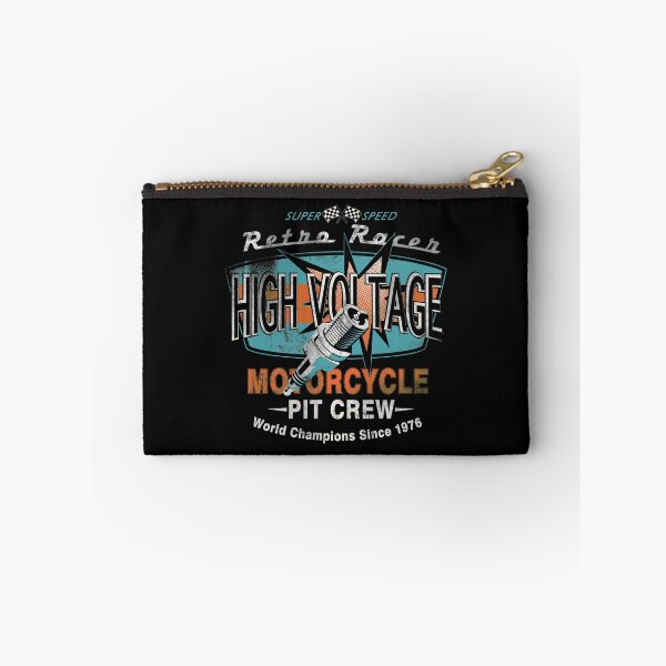 Item preview, High voltage- motorcycle pit crew- biker design designed and sold by josephsteez.