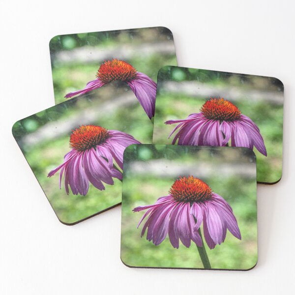 Item preview, Beautiful natural purple coneflower  designed and sold by Sadeshots.