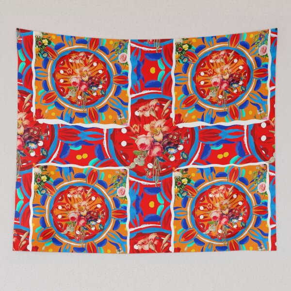 Item preview, Summer ,boho,floral Mediterranean style , pattern  designed and sold by MariaMarinova.