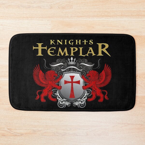 Item preview, Knights Templar Crusader Cross, Lions, and Shield designed and sold by aronia.