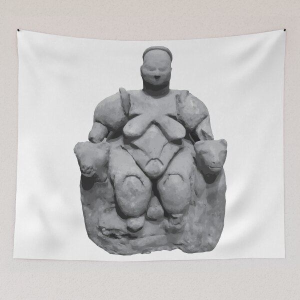 Item preview, Seated Woman of Çatalhöyük designed and sold by estacaolunar339.