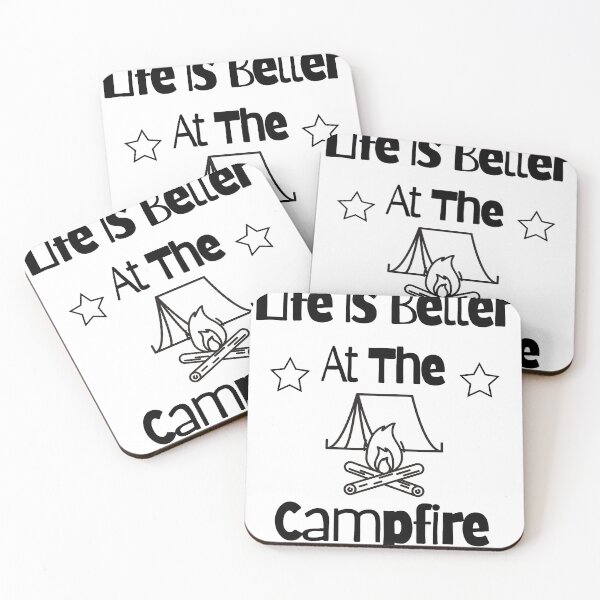 Item preview, Life Is Better At The Campfire designed and sold by Hoffman-Design.