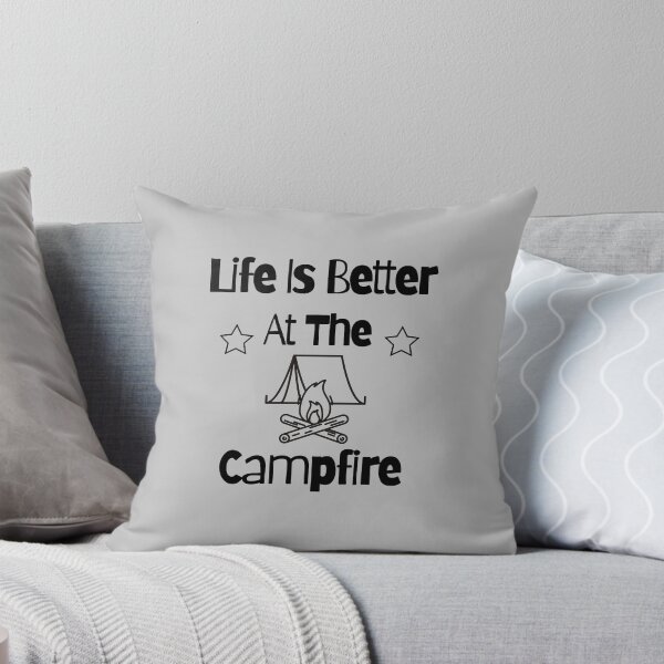 Item preview, Life Is Better At The Campfire designed and sold by Hoffman-Design.