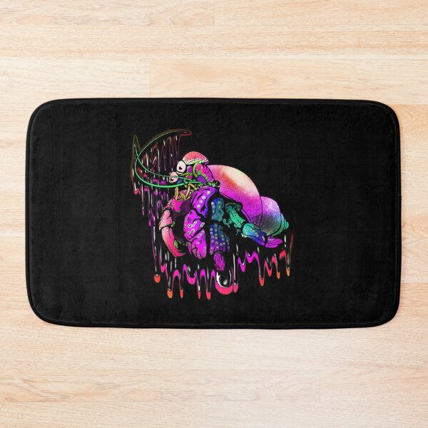 Item preview, Psychedelic Melting Rainbow Colorful Hermit Crab: Pink designed and sold by iduzarts.