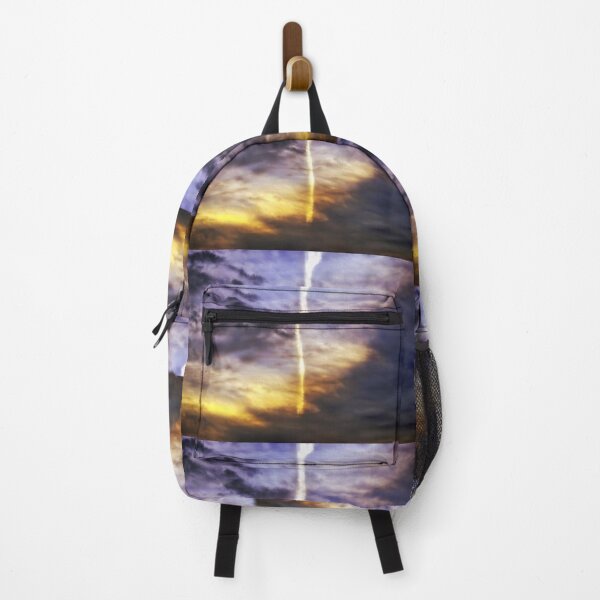 Item preview, Sunset Sky Appears Split from Chemtrail or Contrail designed and sold by Stephen Orsillo.
