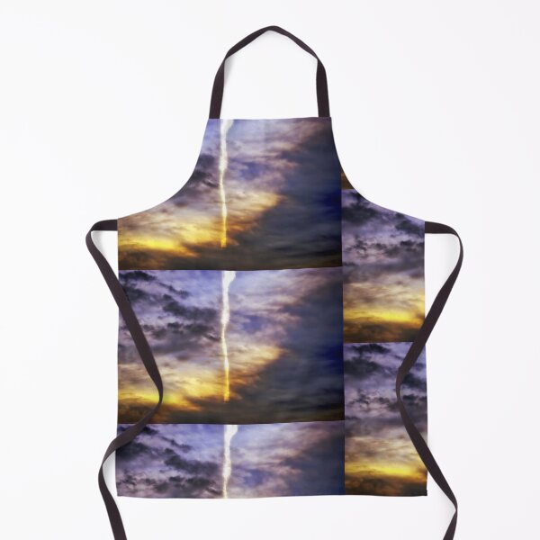 Item preview, Sunset Sky Appears Split from Chemtrail or Contrail designed and sold by Stephen Orsillo.