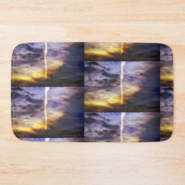Item preview, Sunset Sky Appears Split from Chemtrail or Contrail designed and sold by Stephen Orsillo.