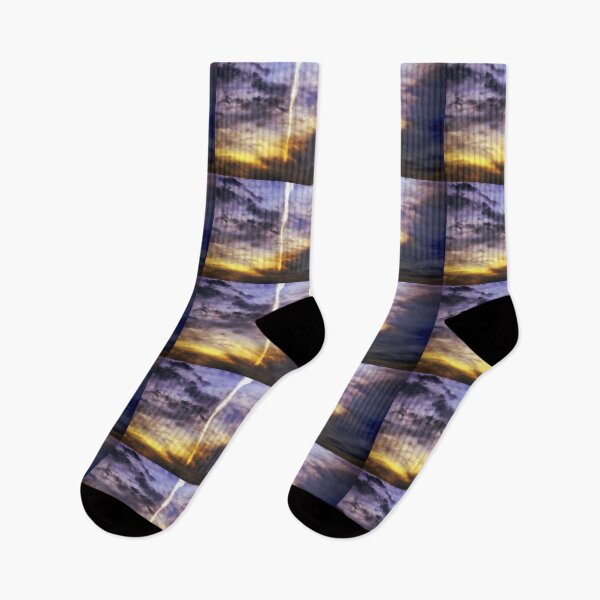 Item preview, Sunset Sky Appears Split from Chemtrail or Contrail designed and sold by Stephen Orsillo.