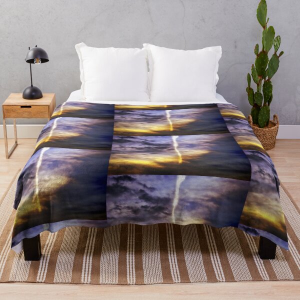 Item preview, Sunset Sky Appears Split from Chemtrail or Contrail designed and sold by Stephen Orsillo.