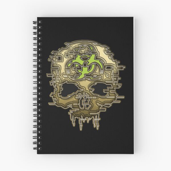 Item preview, Gold Glitch Effect Cyber Skull designed and sold by iscaStudioArt.