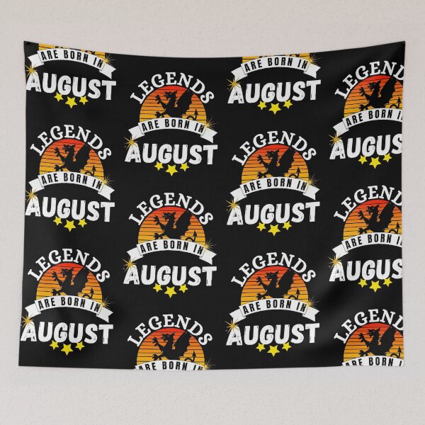 Item preview, legends are born in august designed and sold by ronaldsonou.