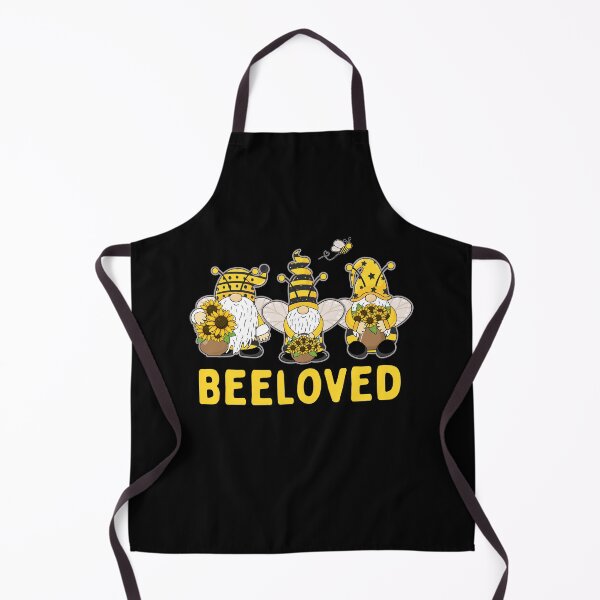 Item preview, 3 Cute Bee Gnomes Yellow Honey Bees Sunflowers Beeloved designed and sold by funnytshirtemp.