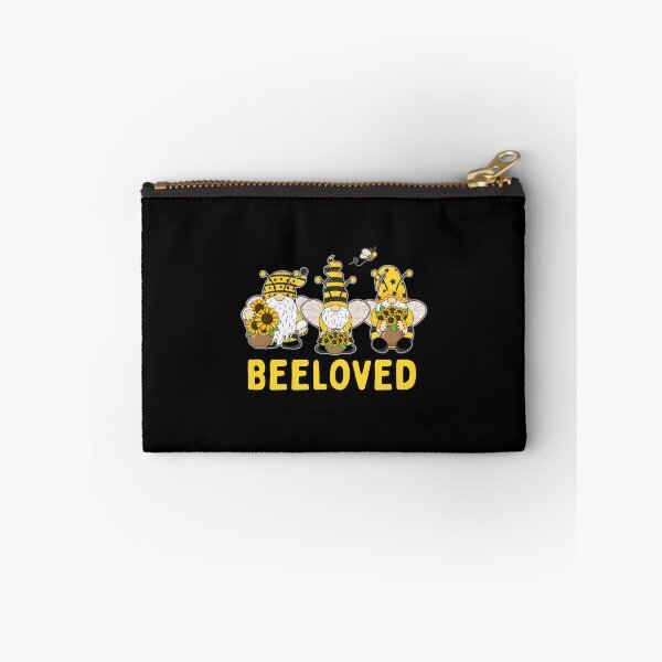 Item preview, 3 Cute Bee Gnomes Yellow Honey Bees Sunflowers Beeloved designed and sold by funnytshirtemp.