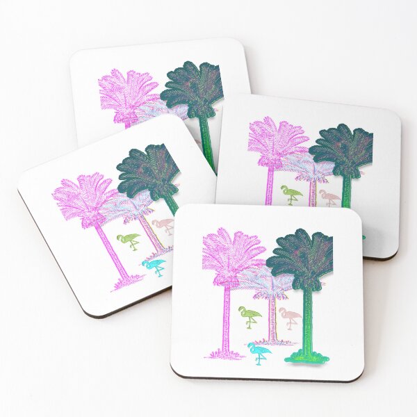 Item preview, Flamingos Art Deco in Paradise designed and sold by Narangez.