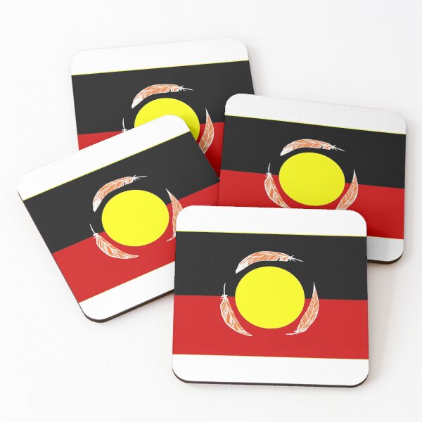 Item preview,  Distressed Aboriginal Flag designed and sold by nadiammk.