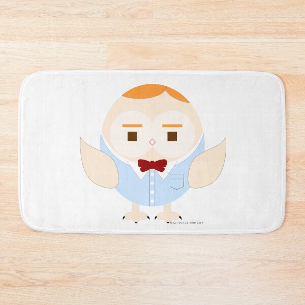 It’s ALL Good Times (boy owl) – Bath Mat