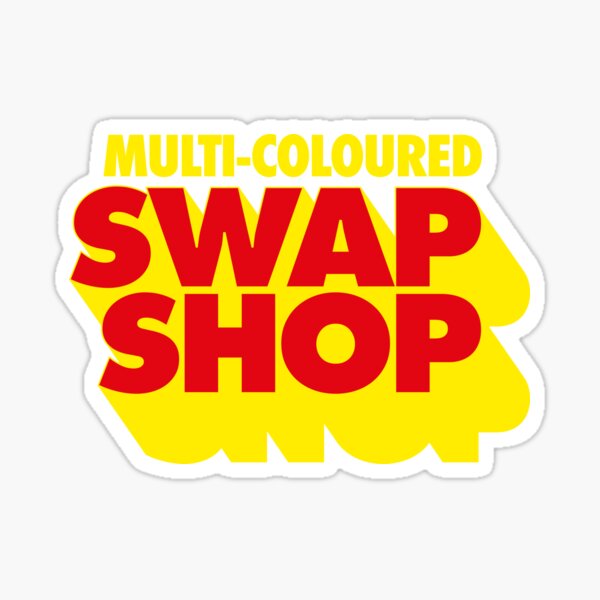 Swap Shop Stickers Redbubble