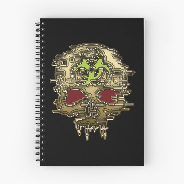 Item preview, Gold Glitch Effect Cyber Skull designed and sold by iscaStudioArt.
