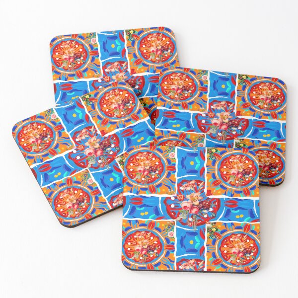 Item preview, Summer citrus ,boho,floral Mediterranean style , pattern  designed and sold by MariaMarinova.