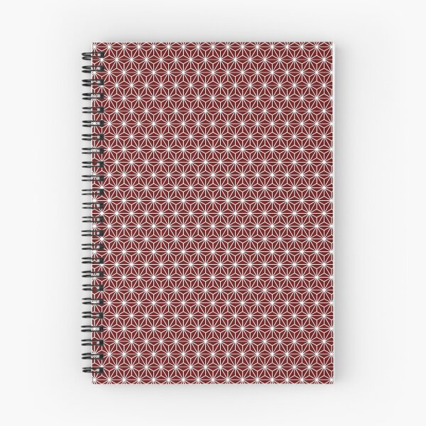 Item preview, Blood Red Asanoha - Japanese Traditional Pattern designed and sold by KinitaDesign.