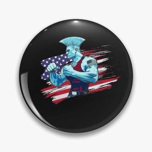 Item preview, National Hero Guile Alternative Color 02 designed and sold by KakafutyCorp.