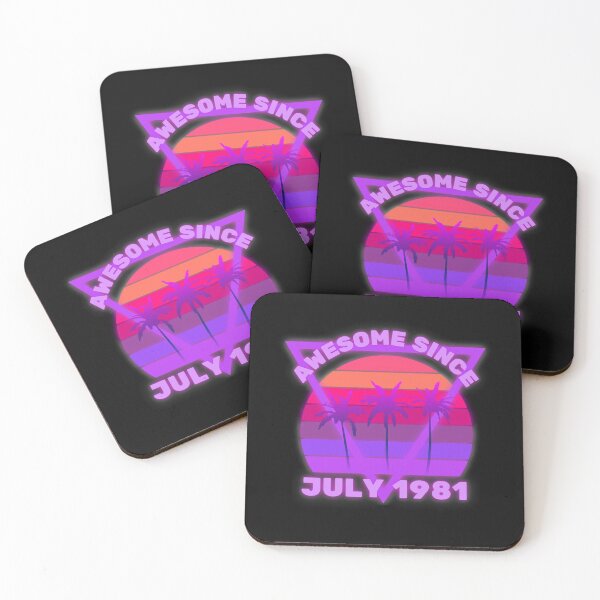 Item preview, Awesome Since July 1981 Birthday designed and sold by Krysanthe.