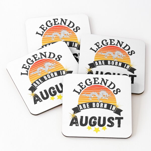 Item preview, legends are born in august designed and sold by ronaldsonou.
