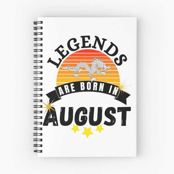 Item preview, legends are born in august designed and sold by ronaldsonou.