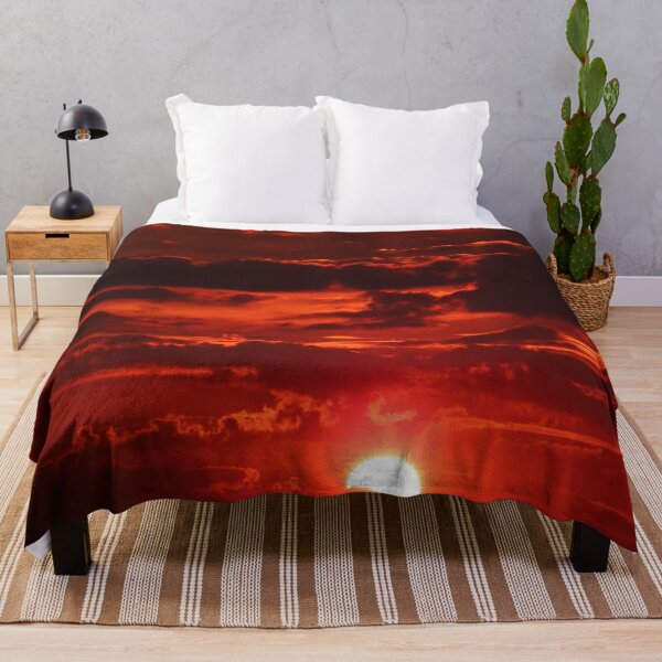 Item preview, Glowing Red Sunset Evening - Sunset Scenes designed and sold by FreedomUniverse.
