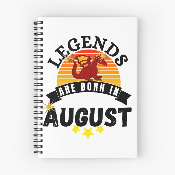 Item preview, legends are born in august designed and sold by ronaldsonou.