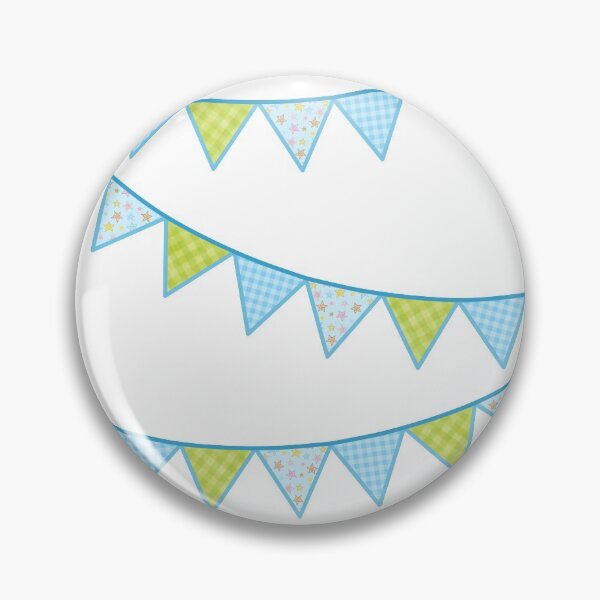 Item preview, Blue and green pennants designed and sold by ArteAnnie.