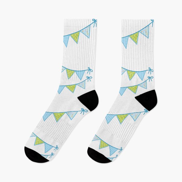 Item preview, Blue and green pennants designed and sold by ArteAnnie.