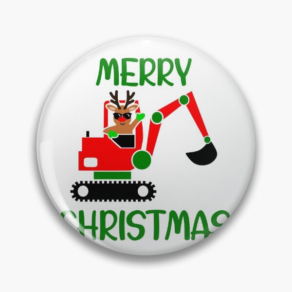 Item preview, Construction Worker Digger Christmas designed and sold by OrnamentallyYou.