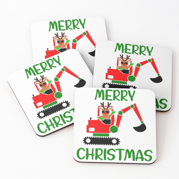 Item preview, Construction Worker Digger Christmas designed and sold by OrnamentallyYou.