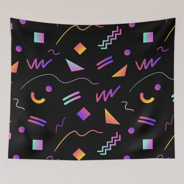 Item preview, Retro 80s Pattern designed and sold by muskitt.