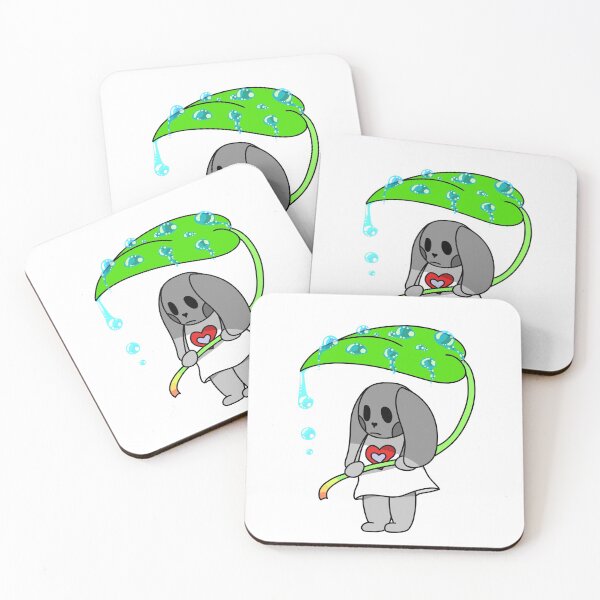 Item preview, Little bunny with a little leaf designed and sold by 1Witchywoman.