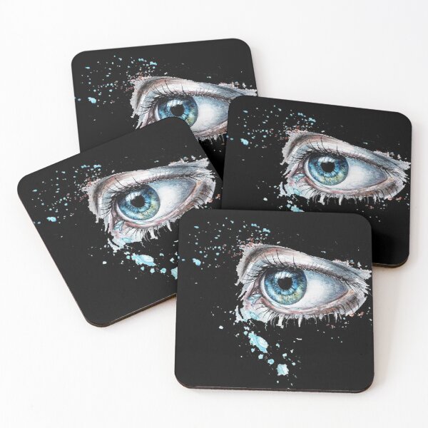 Item preview, The eye that sees it all, but won't blick  designed and sold by QuickFill.